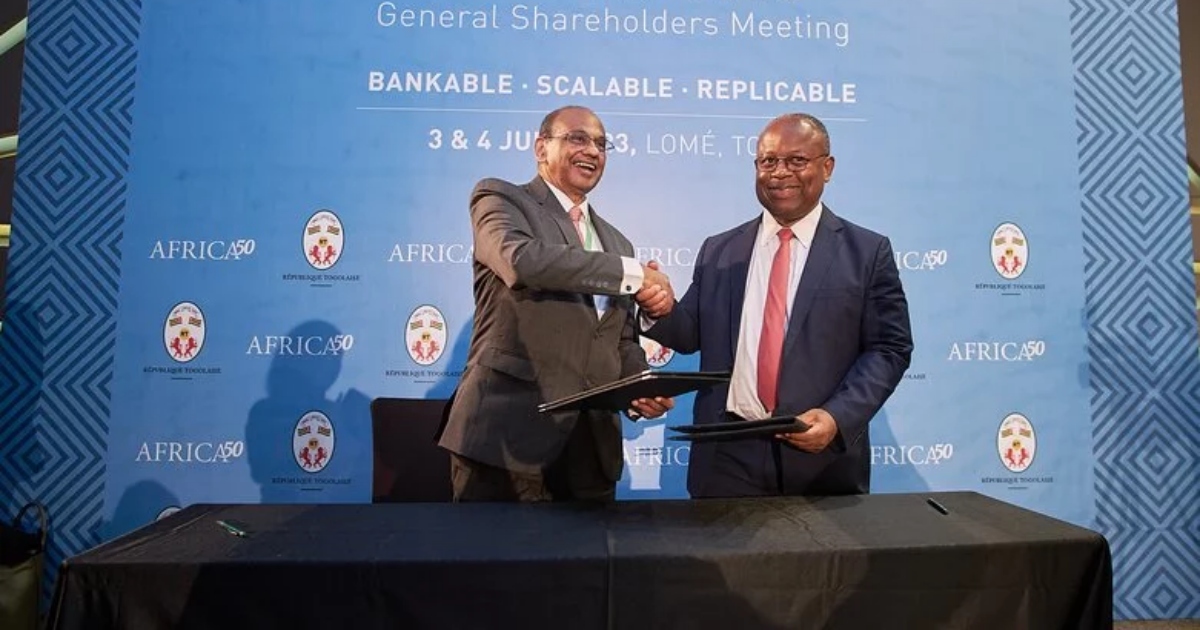 Africa50 and ISA have signed an MoU to fund projects across Africa working towards clean energy. Photo: Africa50.
